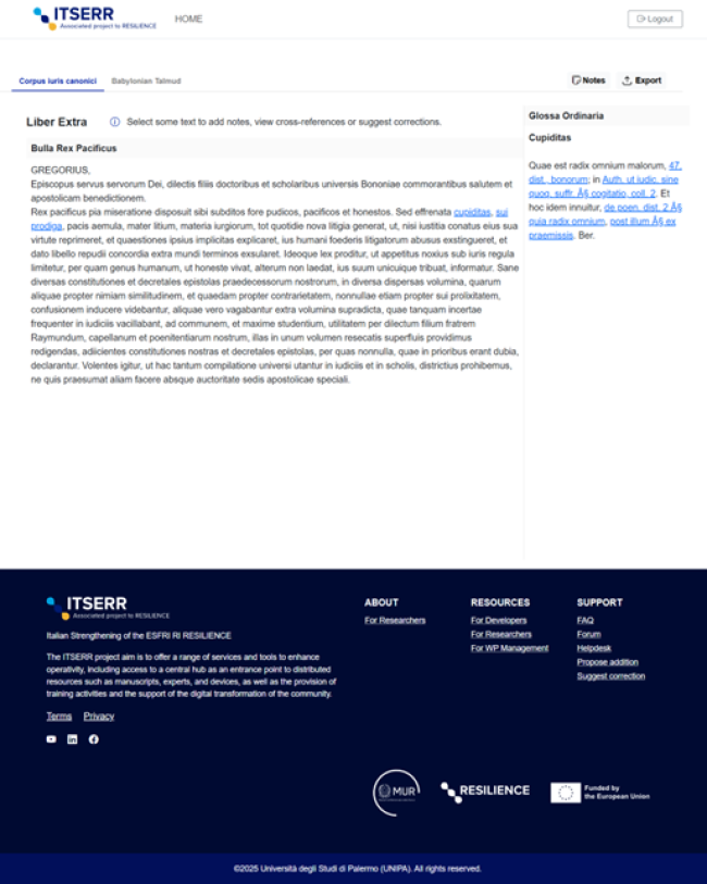 Glossa Ordinaria Glossa Ordinaria